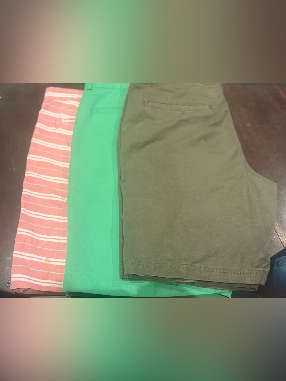 Men’s O’Neill Shorts & Louis Raphael Green Golf Bermuda Shorts